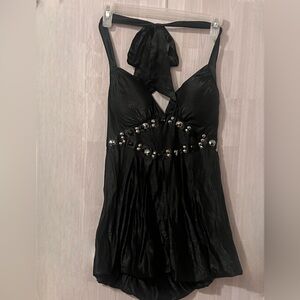 Black Women's Crop Top